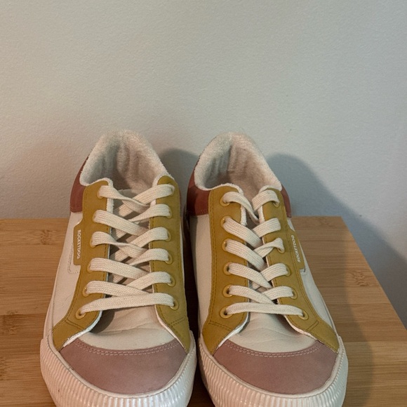 Women’s Rocket Dog Cheery Tan Color Block Sneaker Size 10 - Picture 4 of 9